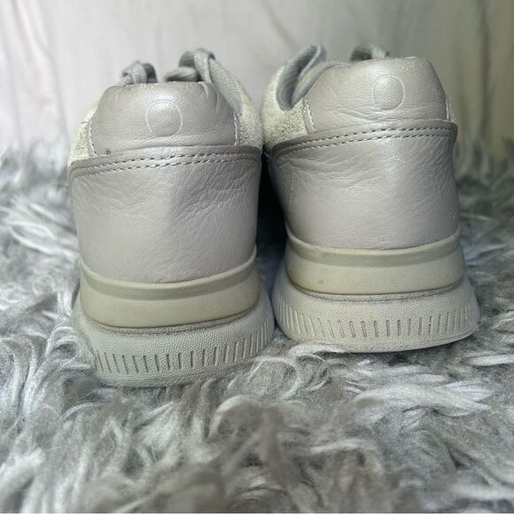 Everlane O The Trainer lace up leather suede sneakers women’s shoe size 7.5 - Picture 8 of 11